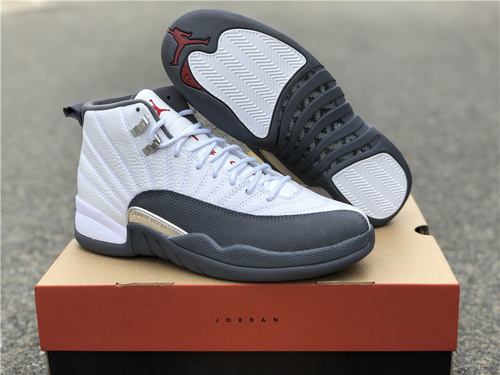 Air Jordan 12 Retro _Dark Grey_ poison version_ the goods number 130690-160. Full code shipment 40.5--47.5-afabe73f